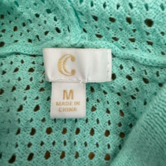 NWOT mesh like hooded sweater - Picture 5 of 5